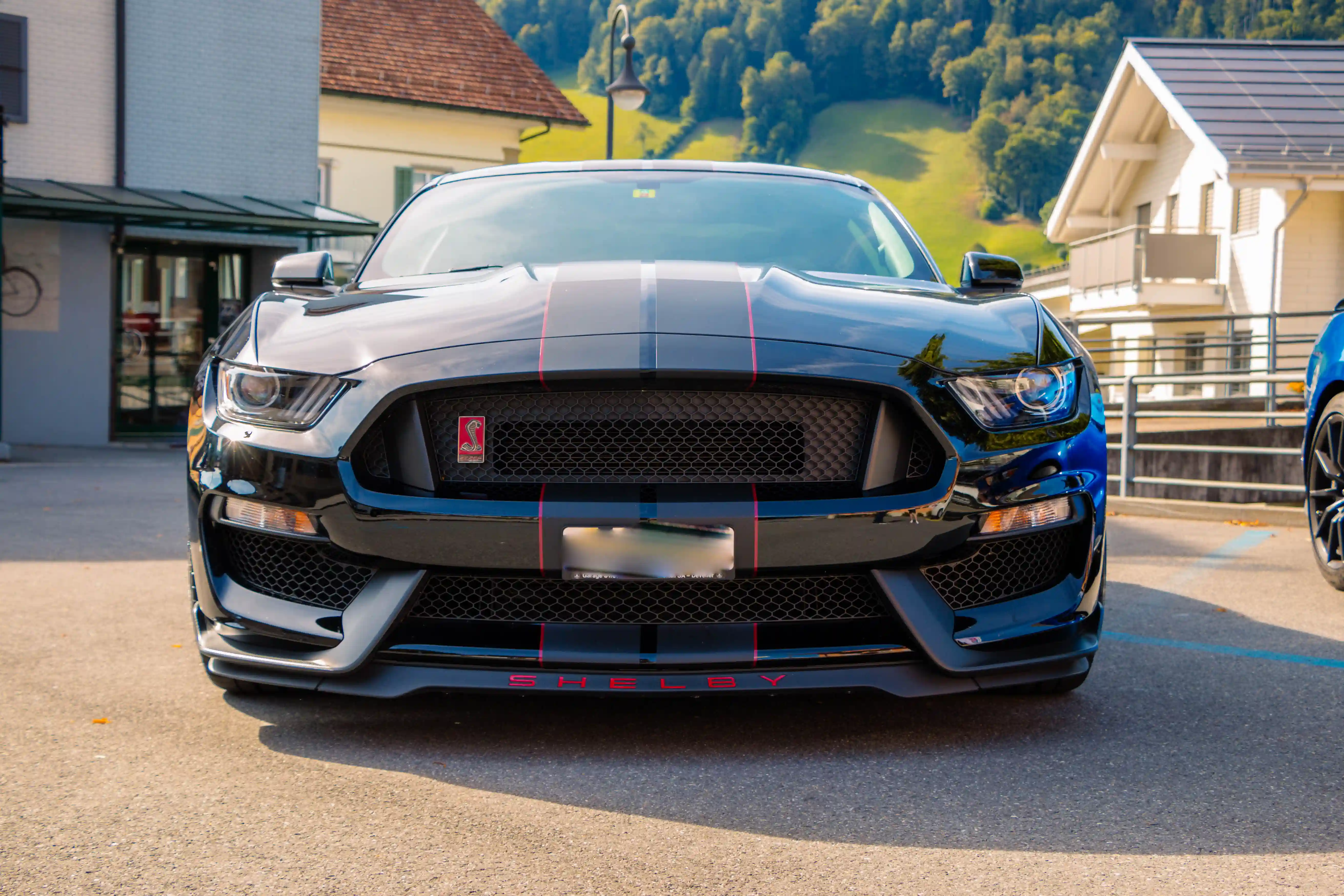 Shelby GT350 Schwarz-Rot